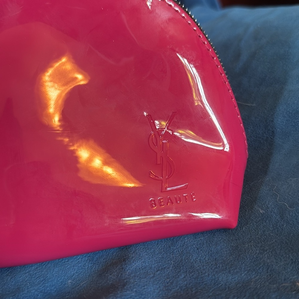 Yves Saint Laurent Shiny Pink Pouch